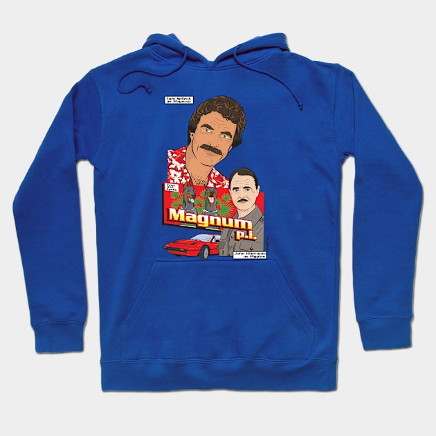 Magnum p.i. Hoodie by Nonesz Workshop